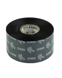 Zebra 2300 Ribbon, WAX, 40x450 - 02300BK04045