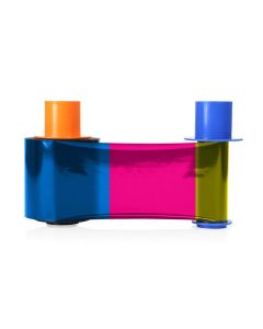 Datacard Ribbon, Color: YMCKO Full-color ribbon with resin black and clear overlay panel, Fits for: DTC1500, for up to 500 prints 045610