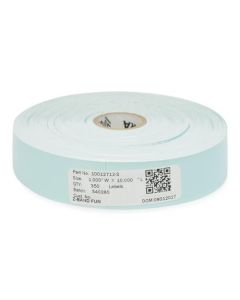 Zebra Z-Band Fun, Blue Wristband, 25.4x254mm | Yellow | 10012712-3