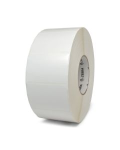 Zebra Z-Ultimate 3000T, Gloss white polyester label | 76x51mm for industrial printers | 76536