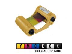 Zebra ZXP3 Ribbon YMCKOK, Overcoat - 800033-848