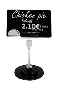 Evolis price tag holder, 8 cm - AC000002
