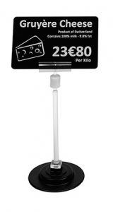 Evolis price tag holder, 12 cm - AC000005