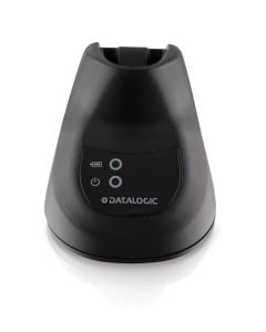 Datalogic Charging- / Communication station, Multi-Interface: RS-232, KBW, USB, Fits for: QBT2500, Color: Black | BC2090-BK