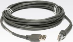 Zebra USB Cable, Type A, Straight, U09, 4.5meter