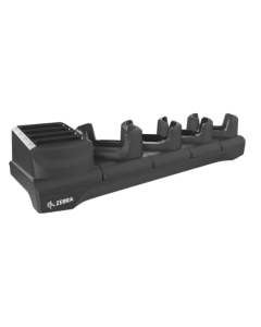 Zebra 4-Slot Charging Station, TC73 | TC78, Charges: 4x Handterminal, 4x Reserve Battery | CRD-NGTC7-5SC4B