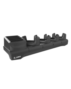 Zebra charging station, Charges 4x devices and 4x spare battery, Order separately: power supply, DC cable, power cord, Fits for: TC53, TC58, TC53e, TC58e | CRDON-NGTC5-5SC4B