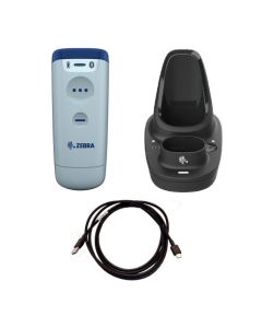Zebra CS6080-HC, 2D, BT 5.0, Kit (USB), Hvid