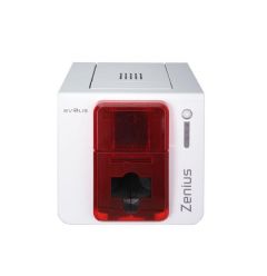 Evolis Zenius Classic Single Sided USB Card-Printer Red