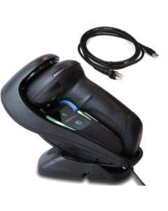 Datalogic GBT4500, 1D | 2D | QR Barcodescanner with Bluetooth Wireless connection up to 50 meters | GBT4500-BK-BTK1