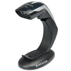Datalogic Heron HD3430, 2D, kit (USB, Staiv) | Sort