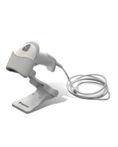 Newland HR32 Marlin, Health care, Corded barcode scanner: 1D | 2D | Imager, Protection Class: IP 52, Incl.: Cable USB | Stand, White