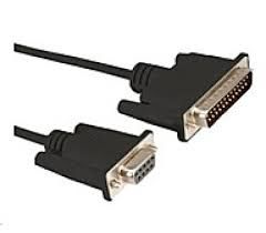 POS-C RS232 Kabel, 1.5m, Sort