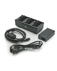 Zebra Battery charging station, 3 slots, incl.: power supply, Fits for: ZQ310 | ZQ320 | SAC-MPM-3BCHGEU1-01
