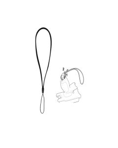Zebra Wrist lanyard, can be attached to the bottom trigger handle | SG-PD40-WLD1-01