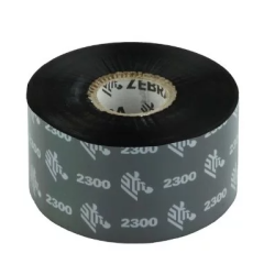 Zebra 2300 Ribbon, WAX, 40x450 - 02300BK04045