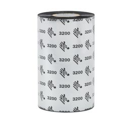 Zebra ZipShip 3200, Thermal Transfer, Color ribbon: WAX | RESIN, width: 60mm, Lenght: 450 meters, Roll inner core: 25.4mm, Color: Black | 03200BK06045