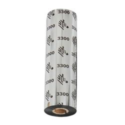 Zebra ZipShip 3300, Thermal Transfer Ribbon, WAX | RESIN, 110x74m, Inner core: 12.7mm | Black | 03300GS11007