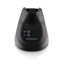 Datalogic Charging- / Communication station, Multi-Interface: RS-232, KBW, USB, Fits for: QBT2500, Color: Black | BC2090-BK
