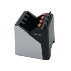  Sunmi 4-Slot Battery Charging Station, Charges: 4x Batteries, Fits for: L2s | L2H batteries, Incl.: Power Supply