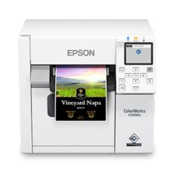 Epson Colorworks C4000, Color label printer for Gloss labels | C31CK03102BK