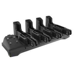 Zebra Charging station, 4-Slot, Fits for: 10", ET40 | ET45, Order separately: Power supply | CRD-ET4X-4S10I1-01