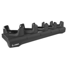 Zebra 5-Slot Charging Station, Communication: Ethernet | LAN, Fits for: TC53 | TC58, Incl.: Power Supply | CRD-NGTC5-5SE5D