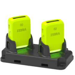 Zebra Charging station, 2 slots, Fits for: RS2100, Order separately: power supply, Cable | USB-C | CRD-RS2X-2SCHG-01
