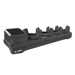 Zebra charging station, Charges 4x devices and 4x spare battery, Order separately: power supply, DC cable, power cord, Fits for: TC53, TC58, TC53e, TC58e | CRDON-NGTC5-5SC4B