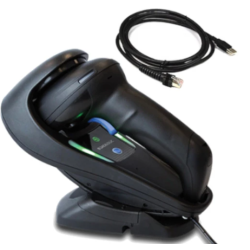 Datalogic GBT4500, 1D | 2D | QR Barcodescanner with Bluetooth Wireless connection up to 50 meters | GBT4500-BK-BTK1