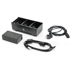Zebra battery charging station, 3 slots, ZQ610 Plus, ZQ620 Plus, ZQ630 Plus, ZQ610 Plus HC, ZQ620 Plus HC, ZQ610, ZQ620, ZQ630, ZQ610 HC, ZQ620 HC, QLn220, QLn320, QLn420, QLn220 HC, QLn320 HC, ZQ510, ZQ511, ZQ520, ZQ521, ZQ220