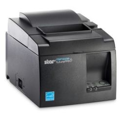 Star TSP143III, Ethernet/LAN, 203 dpi, Cutter, Mørkegrå