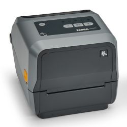 Zebra ZD621t, Termo Transfer, 203DPI, RTC, USB, USB Host, RS232, BT (BLE), Ethernet, Grå